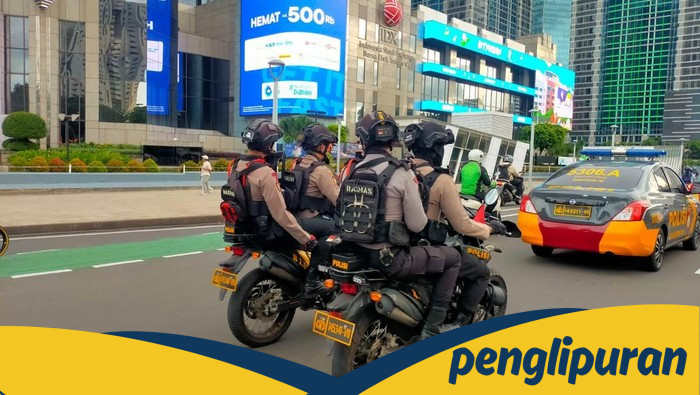 119 Personel Polda Metro Jaya Tegakkan Keamanan Jakarta dari Selatan hingga Utara