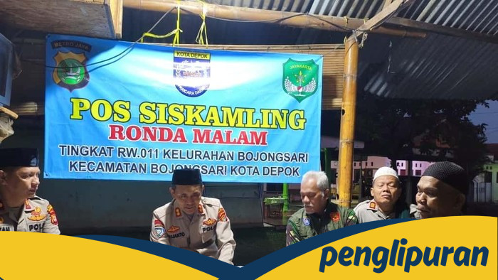Polda Metro Ajak Warga di Depok Gencarkan Siskamling Jaga Keamanan - Update 1