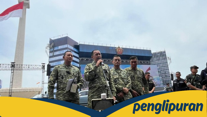 TNI Terangkan Alasan Bendera Merah Putih Robek Saat HUT Ke-80 di Monas