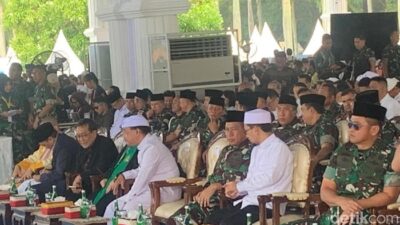 “Panglima TNI Gelar Doa Bersama, TNI Siap Hadapi Tantangan 80 Tahun”