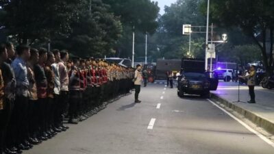 Polisi Kerahkan 1.587 Personel Siagakan HUT Ke-80 TNI di Monas, Tanpa Senjata Api