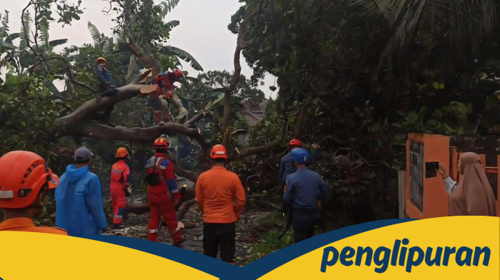 Angin Kencang Diterjang, 41 Rumah dan Sekolah di Bogor Terkena Dampak