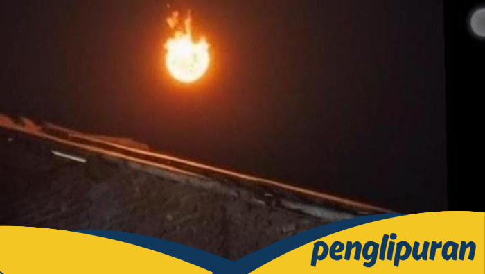 Warga Cirebon Terkejut Dengan Suara Dentuman Keras dan Bola Api yang Jatuh, Masyarakat Heboh