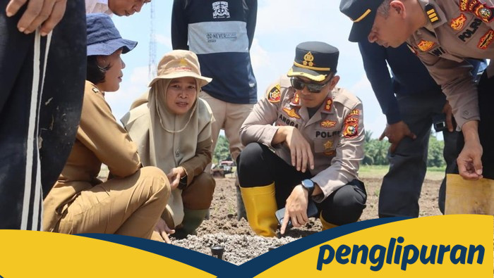 Polres Dumai Siapkan Lahan 1 Ha untuk Jagung Serentak, Dukung Ketahanan Pangan