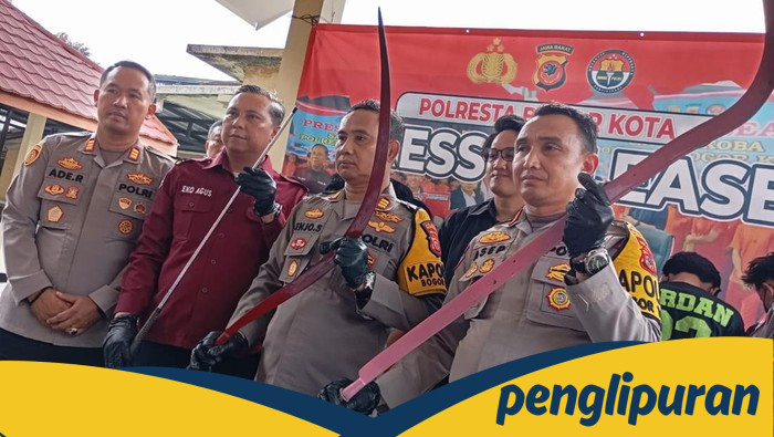 [7 Anggota Gangster di Bogor Ditangkap saat Konvoi, Senjata Tajam dan Perlawanan tercatat]