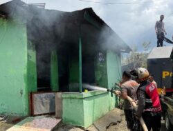 Polri dan TNI Bersatu Padamkan Api di Kompleks Kodam Lama Jayapura: Kebakaran Meneror Warga Numbay