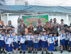 Tanam Pohon, Tanggung Jawab Generasi: Polres Meranti Ajak Anak TK dalam Edukasi Lingkungan Sejak Dini