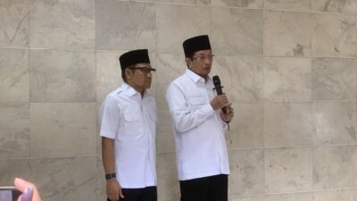 **Menag Soal Santri Ikut Ngecor: Bangunan Bertingkat Wajib Profesional**