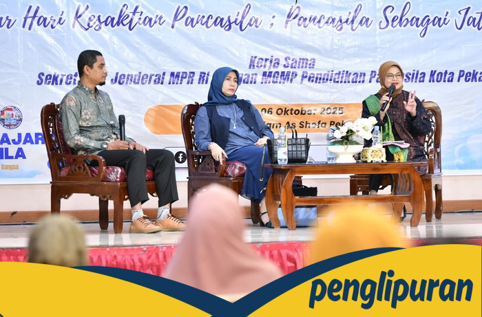 MPR RI dan MGMP: Dukung Pancasila Hingga Ke Relung-Relung Pekanbaru!