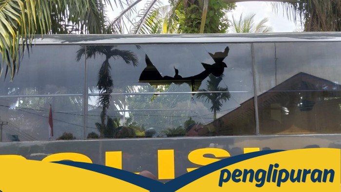 Polda Riau Kecam: Mobil Polisi Rusak saat Penertiban PETI di Kuansing!