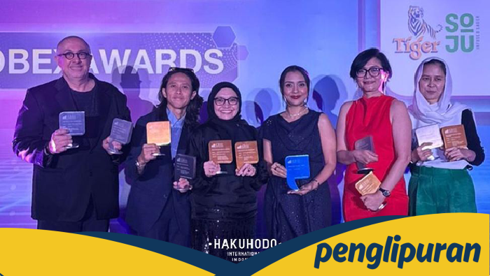 Hakuhodo International Indonesia Kukuh sebagai Pemenang MOB-EX Awards 2025