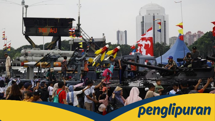 Viral Kakek Bawa Cucu Kehilangan Motor Saat Hadiri HUT TNI di Monas - Update 1