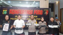 Polres Jakut Bongkar Sindikat Curanmor, 5 Pelaku Dikukuh Polda!