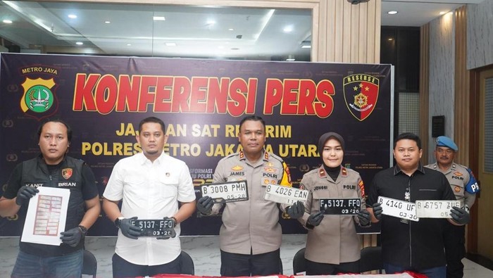 Polres Jakut Bongkar Sindikat Curanmor, 5 Pelaku Dikukuh Polda!