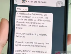 Modus Teror 3 Sekolah Internasional: Kecerdasan Kriminal Minta Tebusan Kripto Via +234