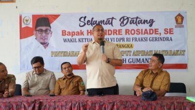 “Andre Rosiade: Menyalurkan Harapan, Ratusan Beasiswa PIP Hadir di Solok”