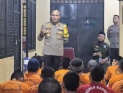 Kapolres Bekasi Bersama Ustaz Bina Tahanan dalam Rutan, Inovasi Pembinaan Napi