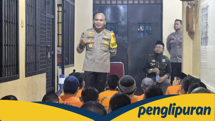 Kapolres Bekasi Bersama Ustaz Bina Tahanan dalam Rutan, Inovasi Pembinaan Napi