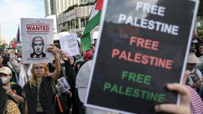 Aksi Bela Palestina di Patung Kuda, Jl Medan Merdeka Barat-Selatan Ditutup, Pemicu Perhatian Publik
