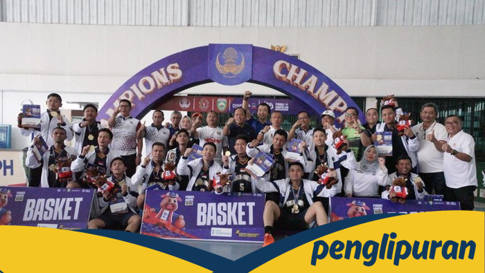 Basket Imipas Goyang PORNAS KORPRI 2025, Tim Kemen Imipas Raup Kejuaraan Menakjubkan!