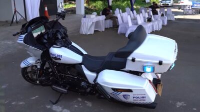 “Ini Moge Baru Polisi, Harganya Rp 1 Miliar, Apakah Layak untuk Kawal VVIP?”