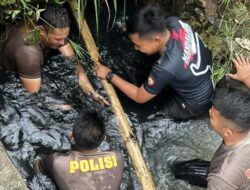 Polresta Cilacap Kolaborasi dengan Warga Bersihkan Sumbatan Pemicu Banjir – Update 1