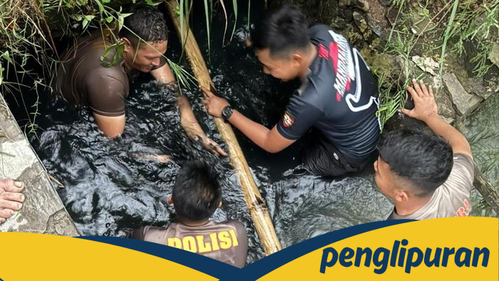 Polresta Cilacap Kolaborasi dengan Warga Bersihkan Sumbatan Pemicu Banjir - Update 1