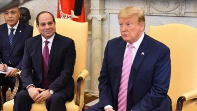 Trump Datangi Mesir, Siap Tarik Benang Perdamaian Gaza