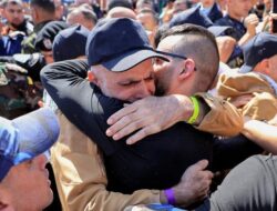 Sandera-sandera Dibebaskan, Gaza Menggembirakan dengan Era Damai Baru