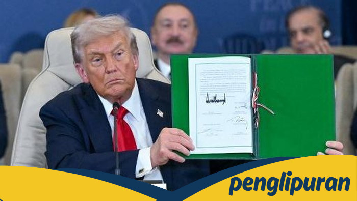 **Trump Pujian Tulus untuk Prabowo di KTT Damai Gaza: Indonesia Negara Berkembang Hebat**