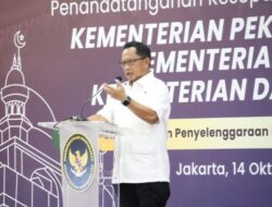 “Teken MoU Bareng Menteri PU-Menag, Mendagri Dukung Infrastruktur Pesantren untuk Masa Depan yang Lebih Baik”