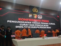 8 Bandit Berbahaya di Riau Tertangkap: Dari Jambret Hingga Pencuri Minimarket