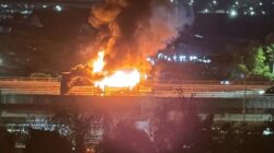 Tragedi Api di Tol Jakut, 15 Penumpang Tewas dalam Bus yang Terbakar