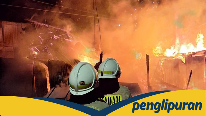 Tragedi Pedamangan: 4 Jiwa Hilang dalam Kebakaran Dini Hari