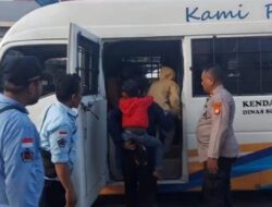 “Nanda dan Keluarga, dari Terlantar hingga Pulang Bersyukur bersama Bantuan Polisi”
