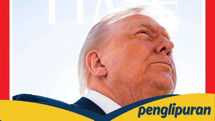 Rambut Trump di Sampul TIME Jadi Bahan Perkara, Bikin Presiden Sebal!