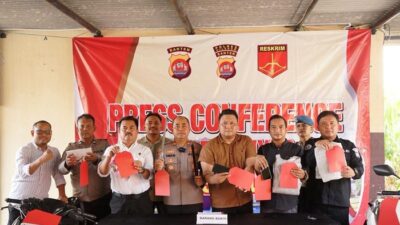 Polisi Amankan Anggota Geng Motor, Pedang Ditemukan saat Serang Remaja di Anyer!