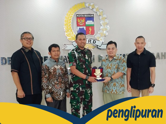 Dandenpom Bogor Berpamitan, Ketua DPRD Doakan Sukses dalam Karier