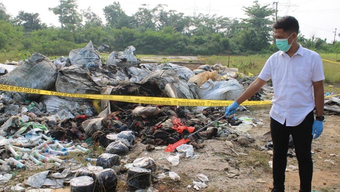 [Limbah Medis Dibuang di Dekat TPU Walantaka Kota Serang, Polisi Selidiki]
