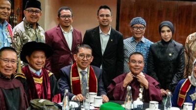 Hadiri Sidang Senat UKRI, Menbud Gugah Pentingnya Ilmu untuk Negeri