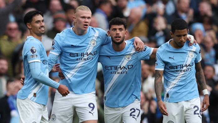 **Guardiola ke Man City: Jangan Cuma Andalkan Haaland, Pemain Lain Juga Harus Bersinar**