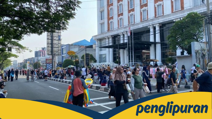 Warga Depok Terkejut, Pertama Kali ke CFD Lihat Bebek sampai Spiderman!