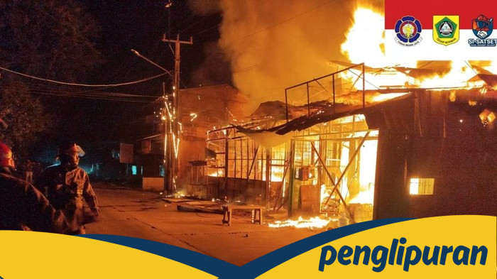 Wajah Pria Terluka Akibat Api di Bogor, Tragedi Menyedihkan Merenggut Ribuan Harta