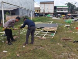 Rainbow Slide di Pasar Malam Kalbar Ambruk, Pengelola Diperiksa