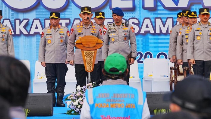 400 Ribu Ojol Berantas Kamtibmas, Kapolri: Keamanan Wajib di Aplikasi!