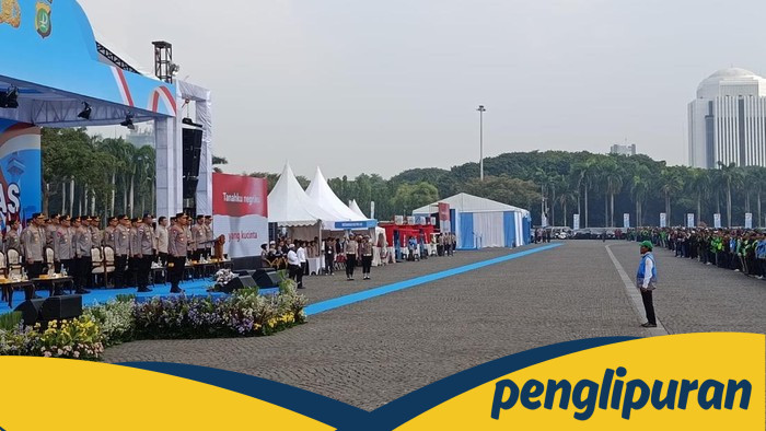 Di Hadapan Kapolri, Driver Ojol Nyatakan Perang melawan Kriminal di Jakarta