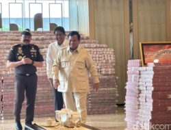 “Rp 13 T Sitaan, Simbol Kepercayaan Prabowo Setahun Pemerintah”
