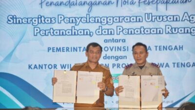 **Selamatkan Lahan Pangan! Pemprov Jateng dan BPN Gelar 240 Sertifikasi LP2B**