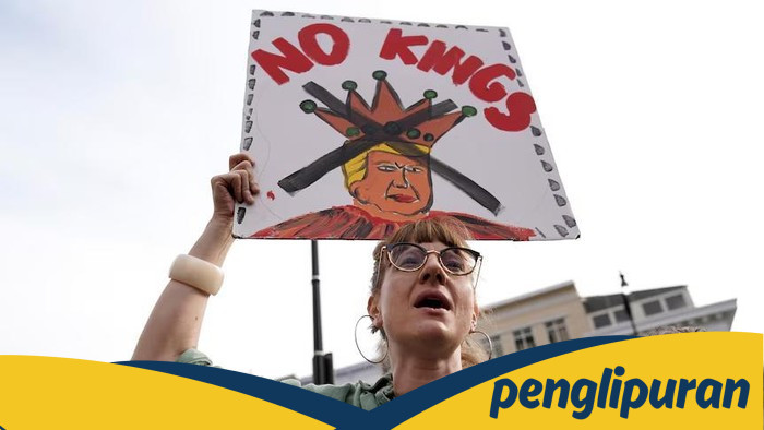 Dunia Hari Ini: Ribuan Unjuk Rasa di AS Protes Tindakan Anti-Demokrasi Trump