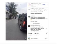 Duh! Tak Ada yang Ngalah, Voxy vs Gran Max Saling Senggol di Jalan: Konfrontasi Menegangkan di Jelambar